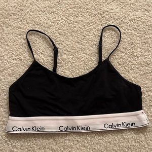 Calvin klein cotton bra